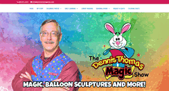 Desktop Screenshot of dennisthemagician.com